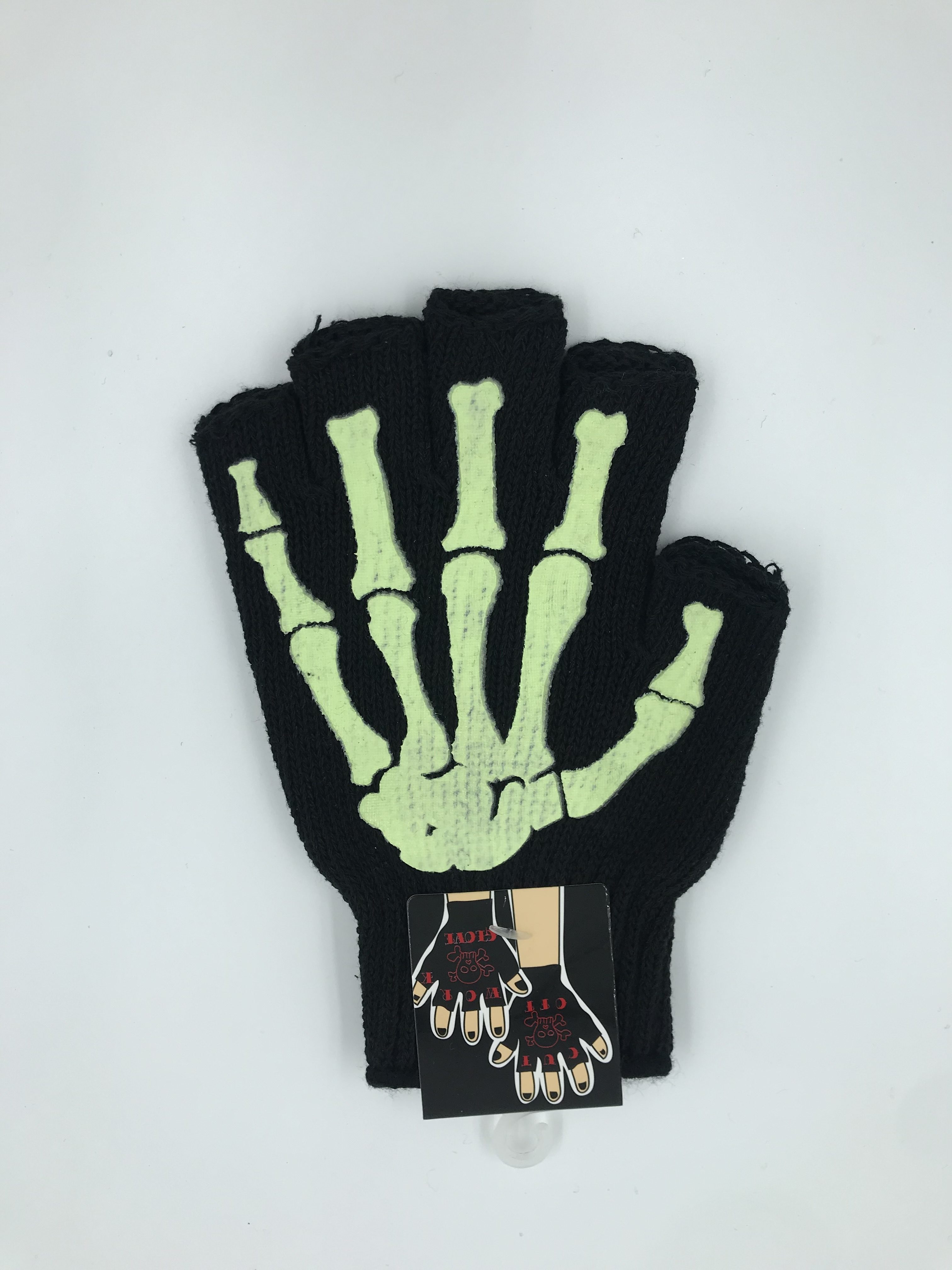 Fingerless Bone Gloves The Sockman