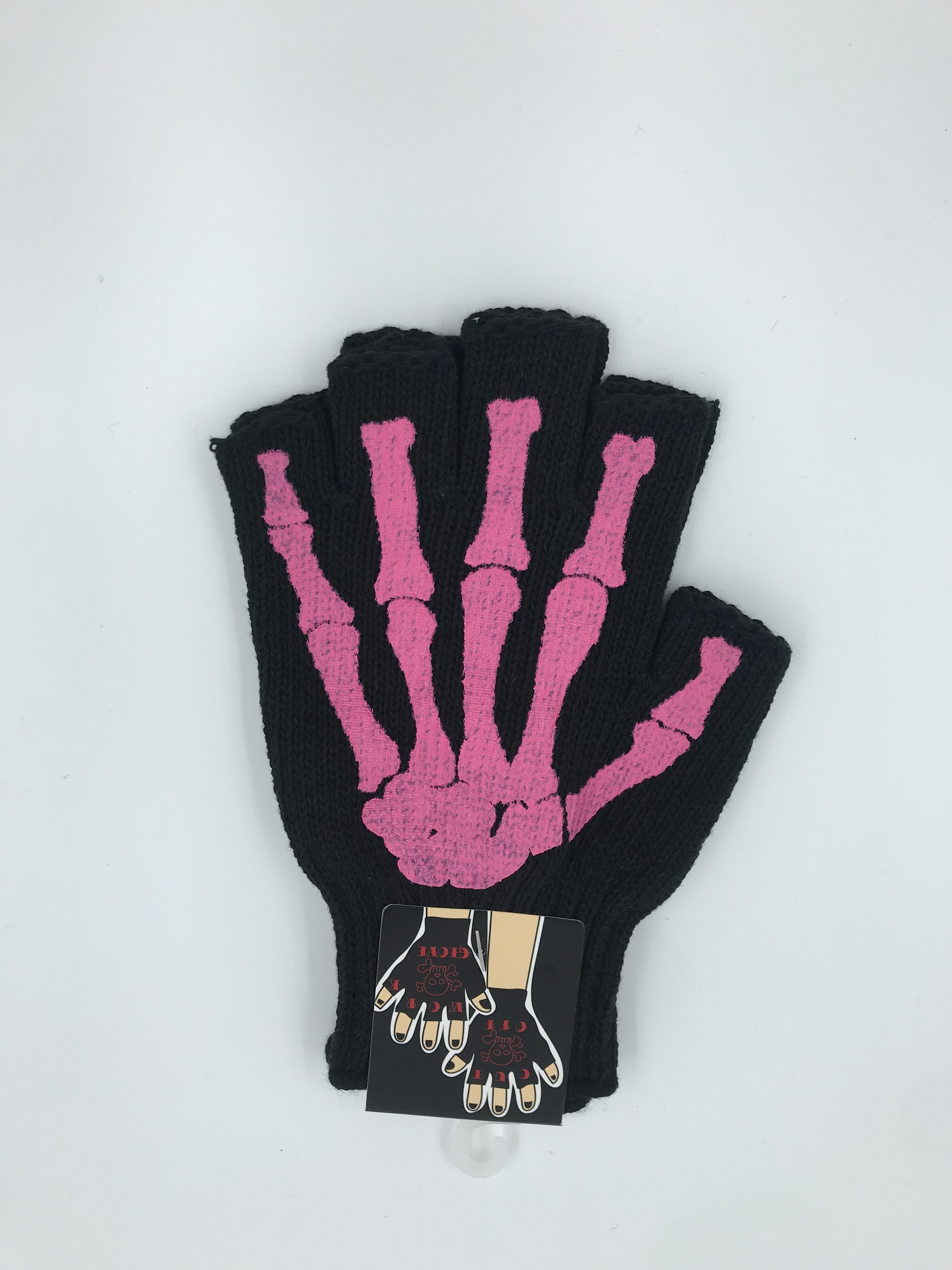 Fingerless Bone Gloves The Sockman
