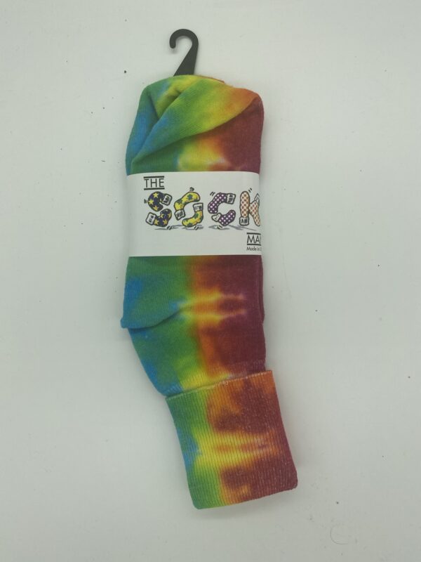 Tie Dye Pima Cuff Socks