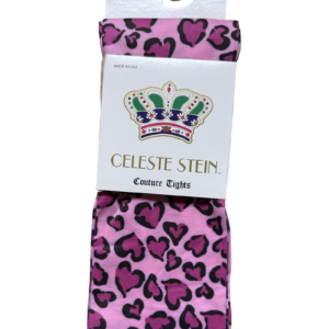 Leopard Hearts Couture Tights