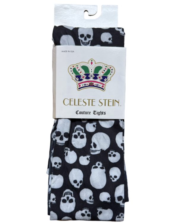Skull Printed Couture Tights