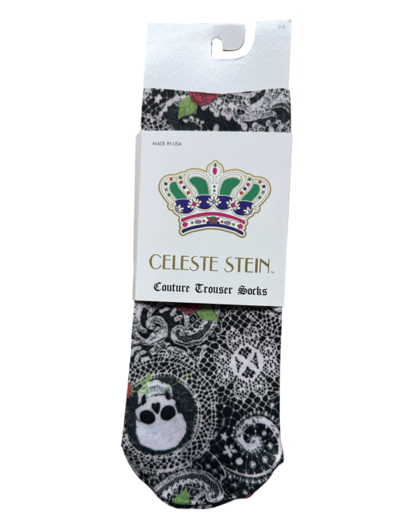 Skull Printed Trouser Socks