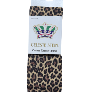 Leopard Print Trouser Socks