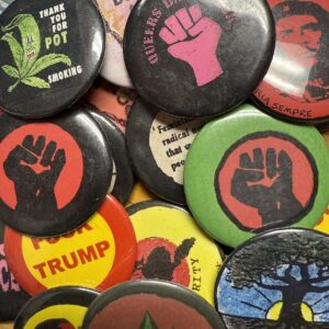 Pins Made by Local Artists