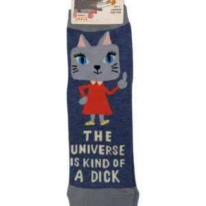 Universe Is Kind Of A Dick Ankle Socks