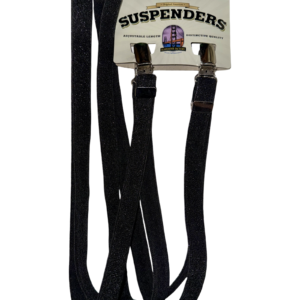 Purple Glitter Suspenders