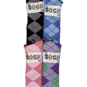 Argyle Over The Knee Socks