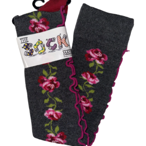 Rose Backseam Over The Knee